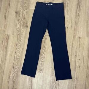 Betabrand Navy Blue Women Dress Pants Petite Straight Leg Size S‎